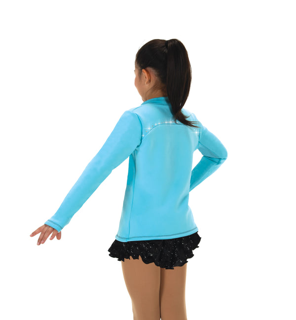 Jerry's Sparkle Seam Fleece Jacket - Tiffany Blue