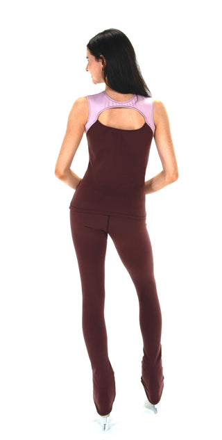 Jerry's Tonal Supplex Beaded Tank - Wine