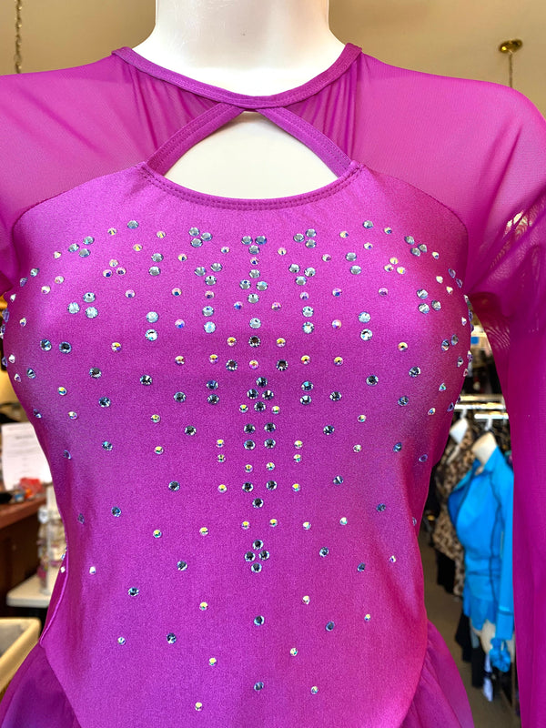 Jerry's Ready to Ship Icephoria #649 Beaded Skating Dress