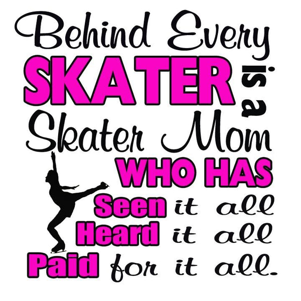 Skating Mom Ready to Ship T-Shirt