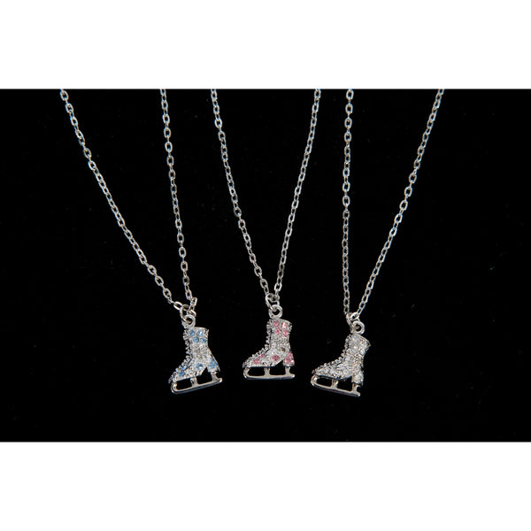 Jerry's Crystal Skate Necklace - 4 Colors