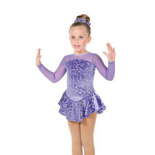 Jerry's Ice Whirl #677 Skating Dress - Crocus Purple