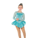 Jerry's Ice Whirl #677 Skating Dress - Tiffany Blue