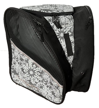 Transpack Ice Skating Bag - Grey Snowflakes