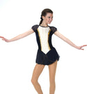 Jerry's Ready to Ship Florentine #605 Skating Dress - Navy Blue