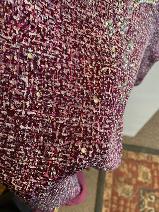 Jerry's Ready to Ship Iced Mulberry #529 Beaded Skating Dress