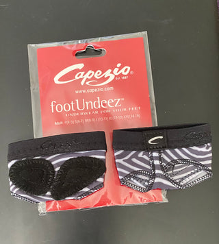 Capezio Ready to Ship Foot Undeez - Zebra