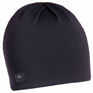 Turtle Fur Comfort Shell High Ponytail Beanie - Black