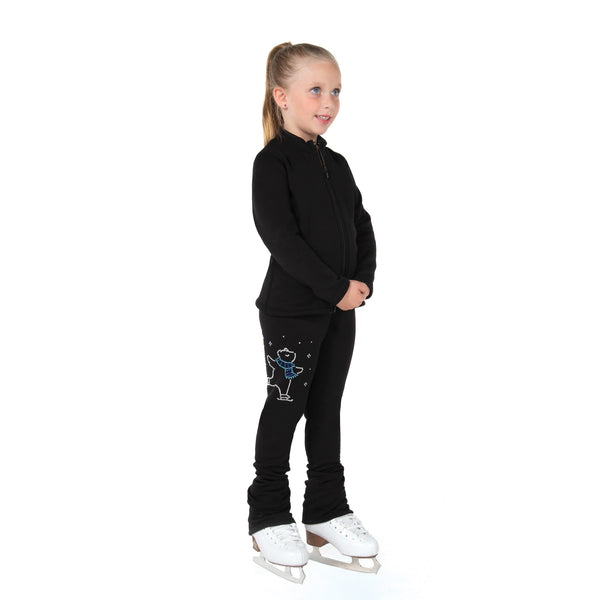 Jerry's Skating Critter Crystal Fleece Pants - Polar Bear