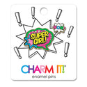 CHARM IT! Super Girl Enamel Pin