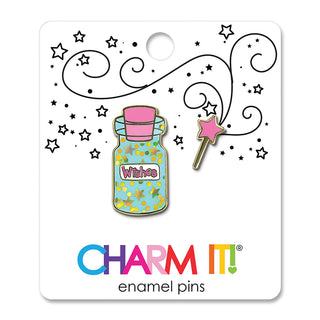 CHARM IT! Wishes Bottle Enamel Pin