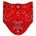 Turtle Fur Game Day Face Bandana - Red Banadana