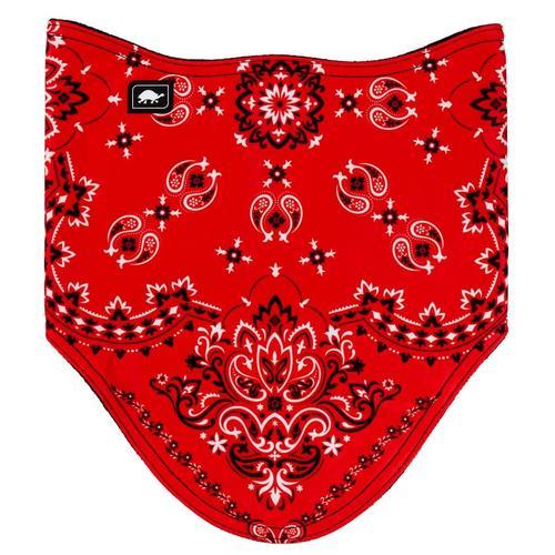 Turtle Fur Game Day Face Bandana - Red Banadana