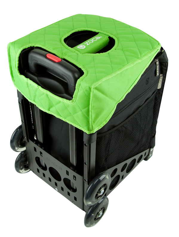 ZUCA Seat Cushion - Green & Black