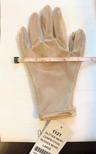 Jerry's Mesh Competition Gloves - Black Glitter