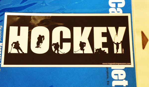 Car Magnet - Hockey Oval