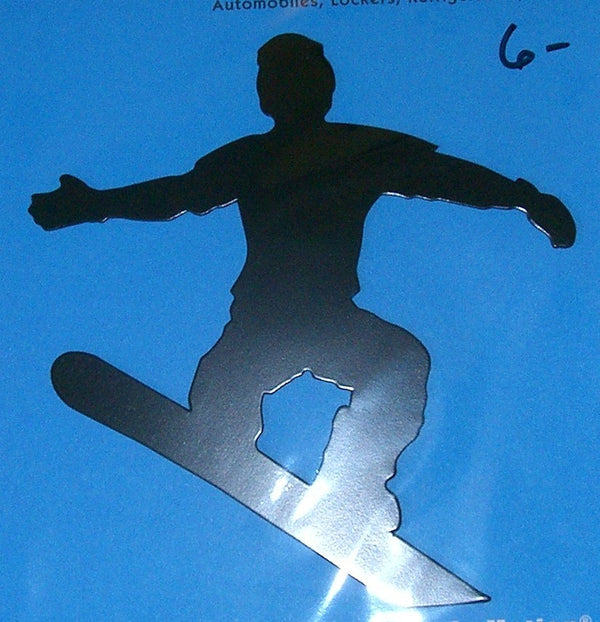 Car Magnet - Snowboarding