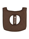 ZUCA Seat Cushion - Brown & Turquoise