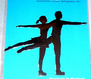 Car Magnet - Figure Skating Pairs